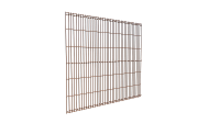  3D сетка Гиттер 1730мм х 2500мм Шоколадно-коричневый (RAL 8017)/ 3,8 мм 