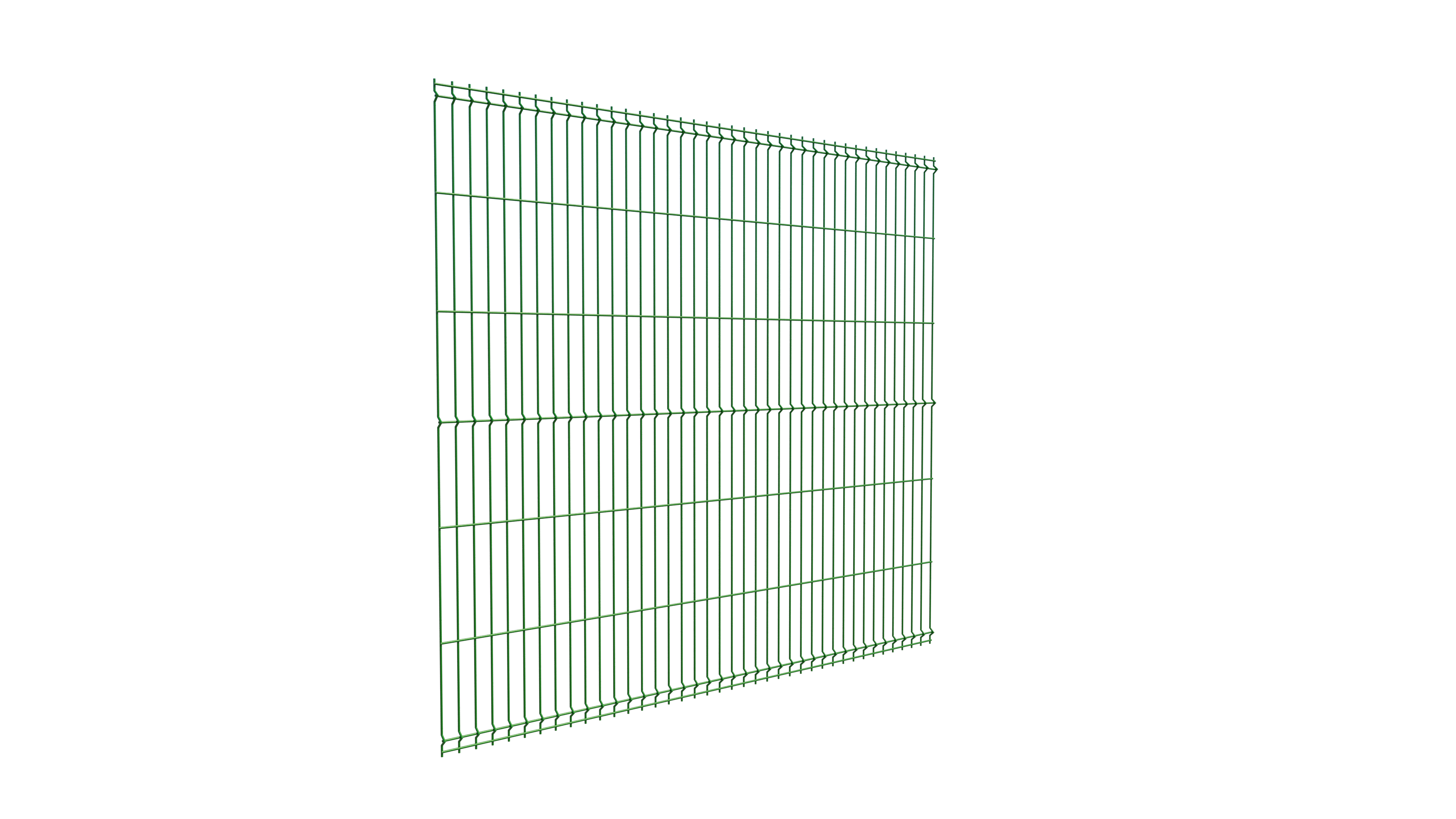  3D сетка Гиттер 2050мм х 2500мм Зеленый мох (RAL 6005)