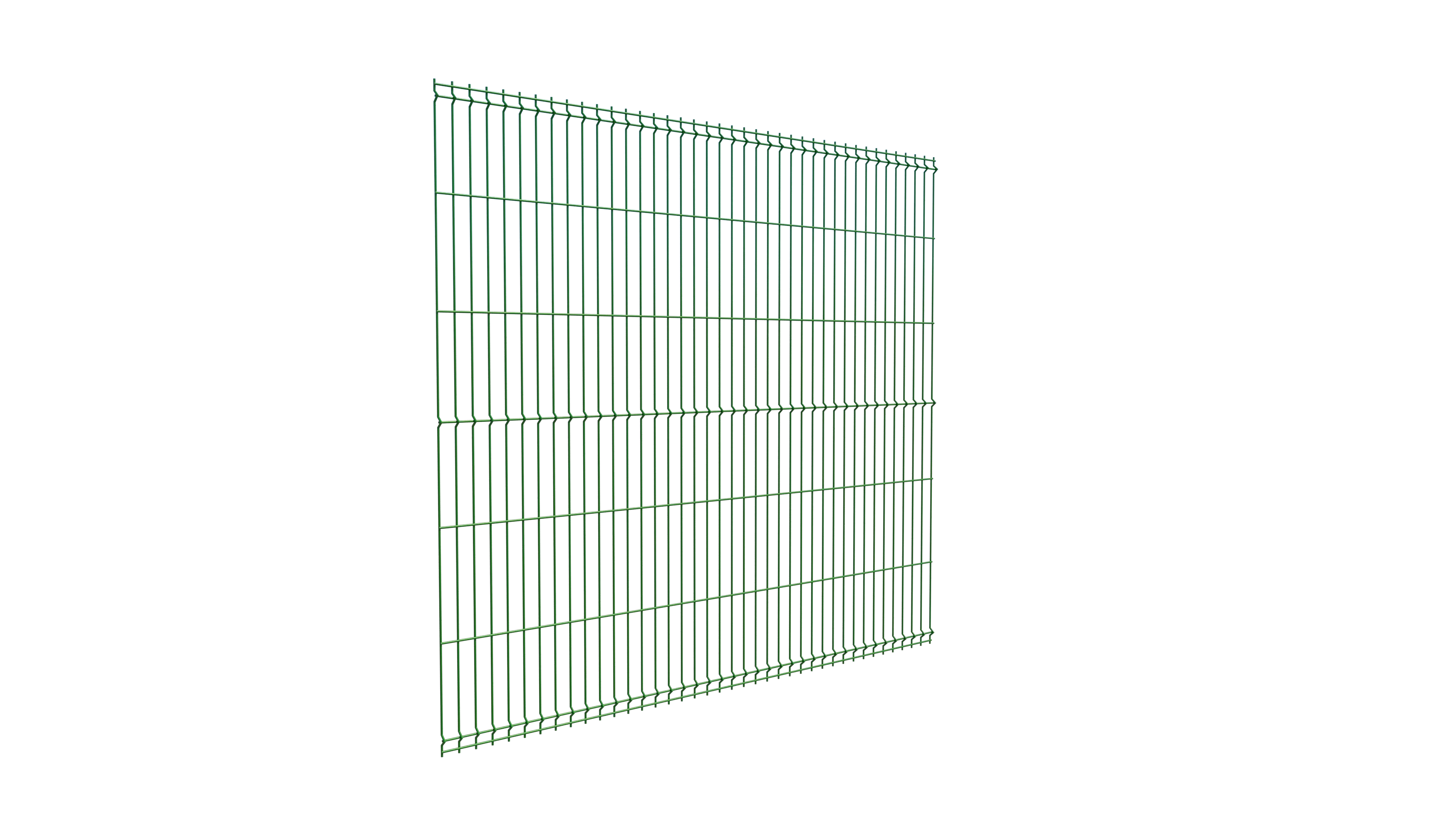  3D сетка Гиттер 2050мм х 2500мм Зеленый мох (RAL 6005)